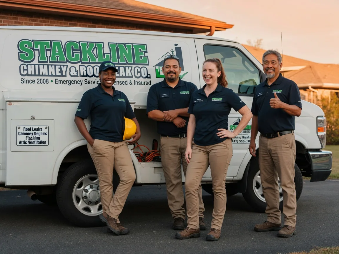 Chimney flashing repair company in Jermyn, PA